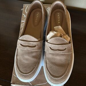 Portland Leather Patina Boardwalk Penny Loafer, 10.5